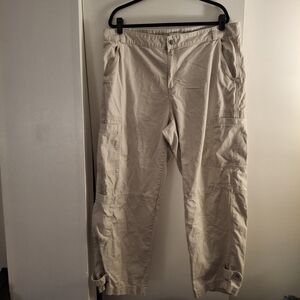 H&M Men's Beige Cargo Pants